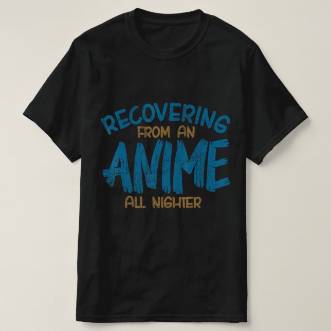 Återvinning från djur hela natten Anime Manga K T Shirt (Design framsida)