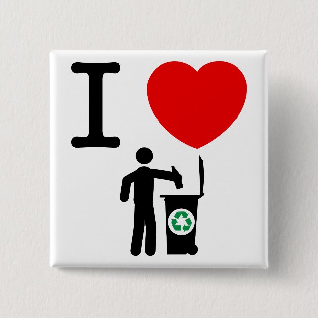 Återvinning Knapp (Framsida)
