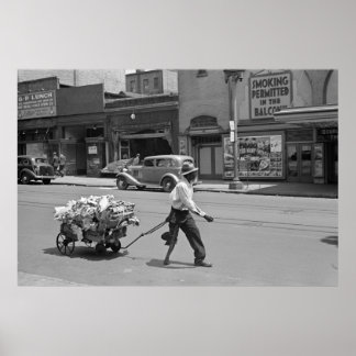 Återvinning på 1930-talet poster