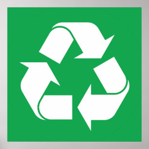 Återvinning Poster