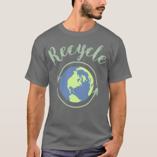 Återvinning till rädda planeten t shirt