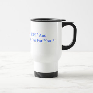 Återvinningsbar kaffemugg "för HOPP" och "för