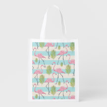 Återvinningsbar matkasse för Flamingo