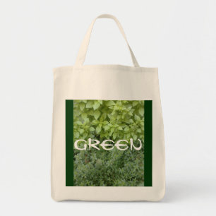 Återvinningsbar shopping bag 05 "för Greenie" Tygkasse