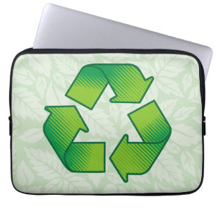 Återvinningssymbol Laptop Sleeve