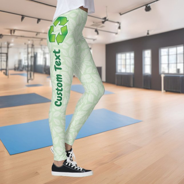 Återvinningssymbol Leggings (Skapare uppladdad)