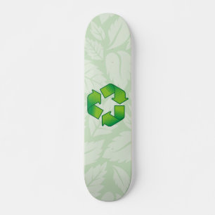 Återvinningssymbol Mini Skateboard Bräda 18,7 Cm