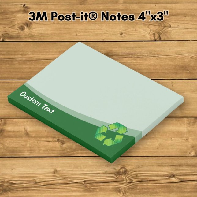 Återvinningssymbol Post-it Block (Skapare uppladdad)