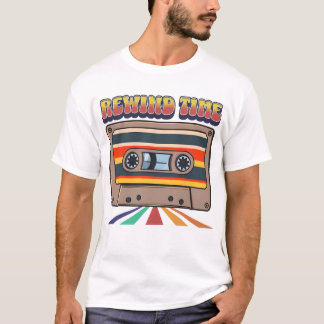 Återvinningstid - band för Retro-kassett T Shirt
