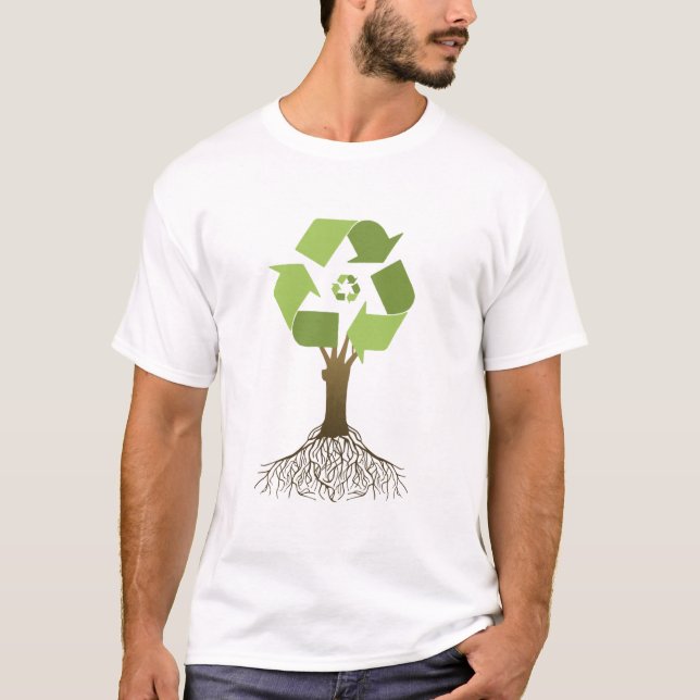 ÅTERVINNINGTRÄD T SHIRT (Framsida)