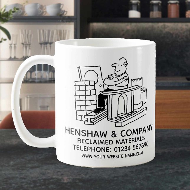 Återvunna material - affärsfrämjande kaffemugg (Skapare uppladdad)