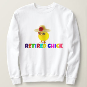 Återvunnen Chick, färgstark design T Shirt