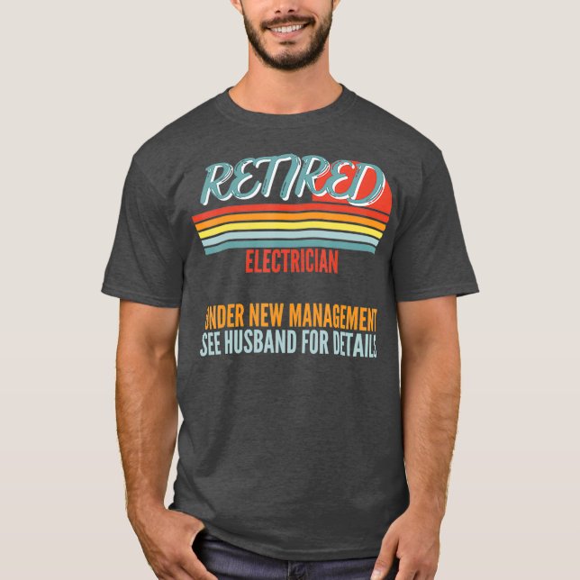 Återvunnen elektricitet under den nya hanteringsgå t shirt (Framsida)