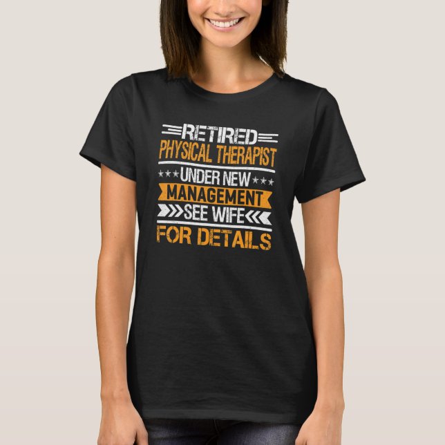 Återvunnen fysisk terapi under ny behandling Se T Shirt (Framsida)