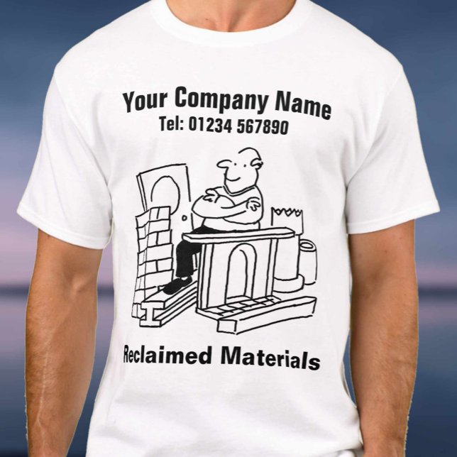 Återvunnen Material Salvage Upplag T Shirt (Skapare uppladdad)
