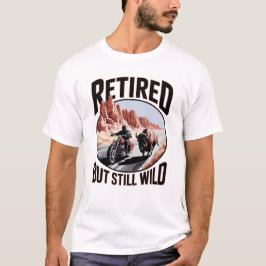 Återvunnen men fortfarande Vild Westerna Pension T Shirt