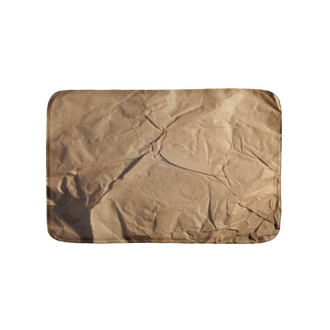 Återvunnen Papper: miljövänlig Struktur. Badrumsmatta (Framsidan)