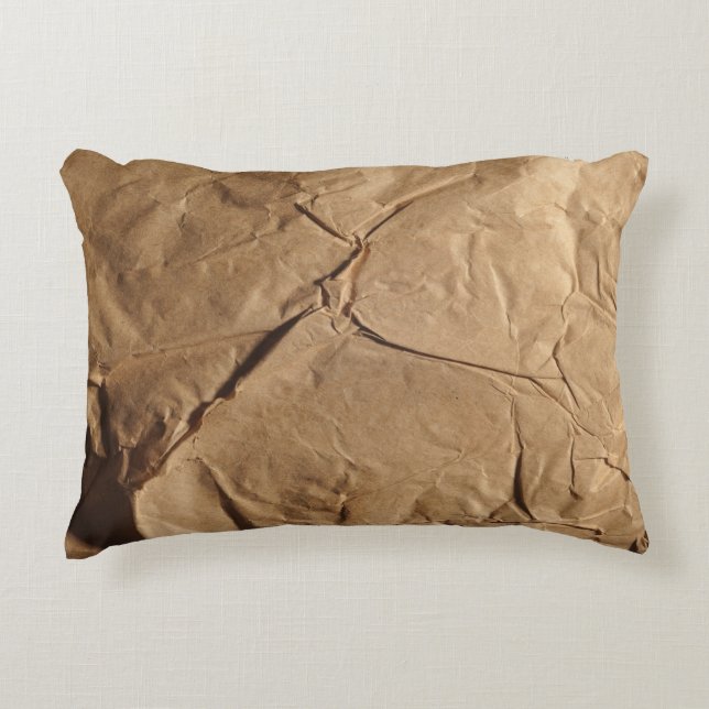 Återvunnen Papper: miljövänlig Struktur. Prydnadskudde (Framsidan)