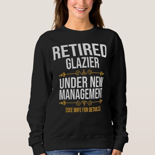 Återvunnet Glazier under ny hantering T Shirt (Framsida)
