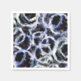 återvunnet indigofärgat shibori : pappersservett