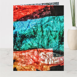 Återvunnet plastfotoupptryck med mappat gratulatio kort