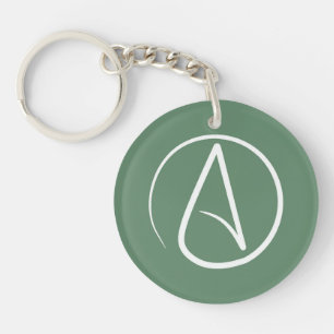 Atestsymbol: vit på grönten