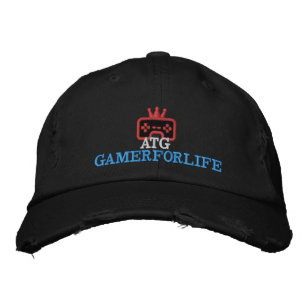 ATG Black Cap Broderad Keps