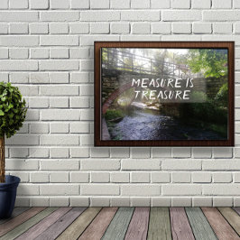Åtgärd är ett poster av kassaproverbbrygga