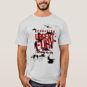 Åtgärd Brådskande pälsåtgärd t-shirt