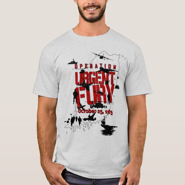 Åtgärd Brådskande pälsåtgärd t-shirt (Framsida)