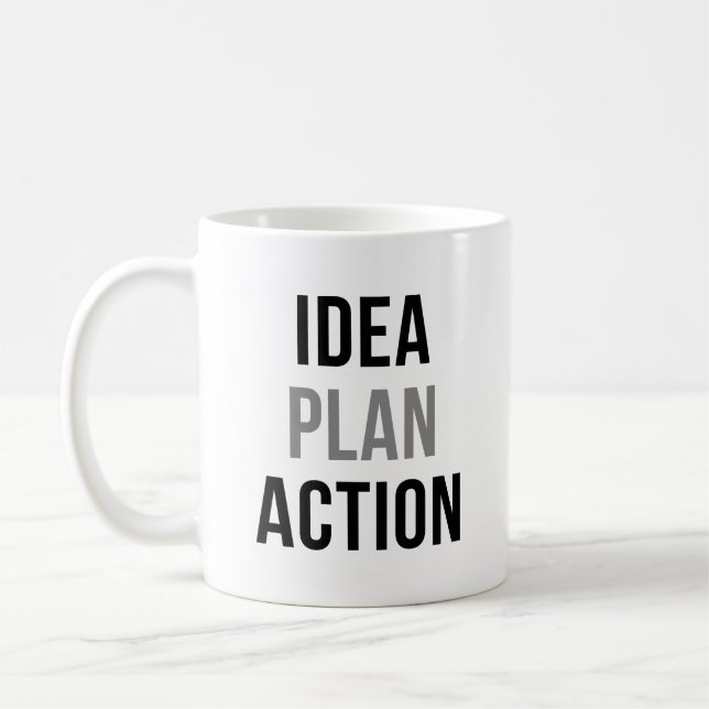 Åtgärd för idéplan kaffemugg (Vänster)