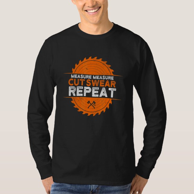 Åtgärd Klipp ut sött repeteringsträd T Shirt (Framsida)