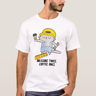 Åtgärd två gånger, kaffeGången T Shirt