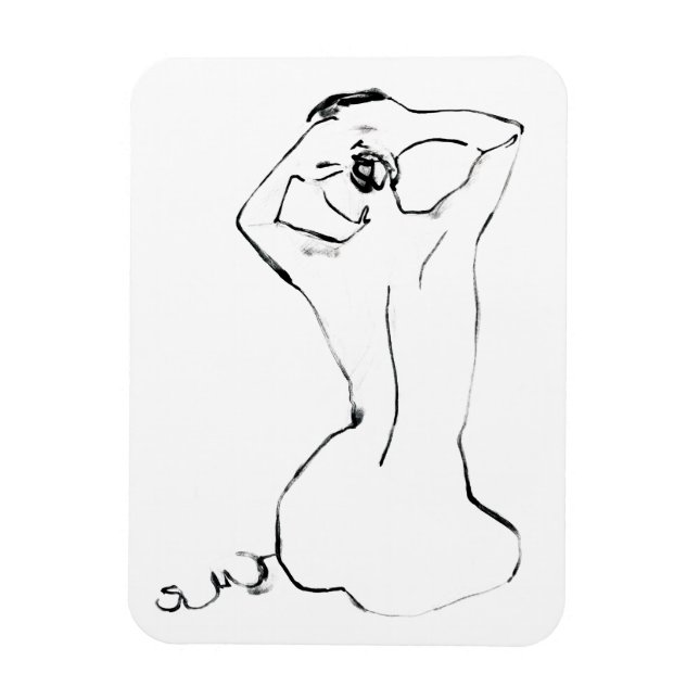 Åtgärda bufferten magnet (Vertikal)