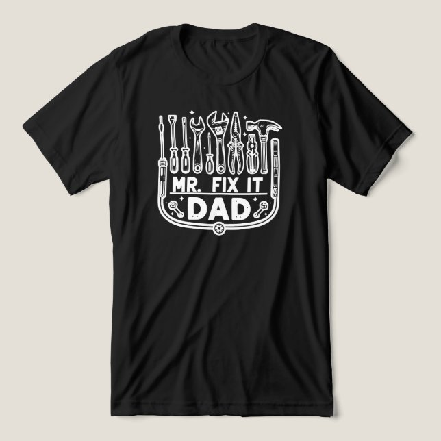 Åtgärda det Pappa Fars dag T Shirt (Design Framsida)