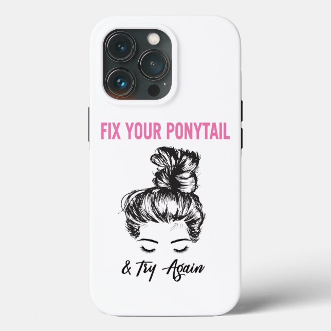 Åtgärda din Ponytail och försök igen (Baksida )
