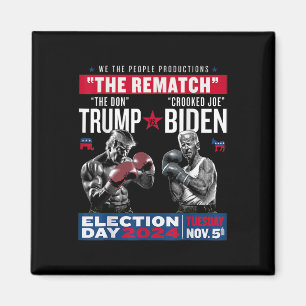 Åtgärda Don och korkade Joe Biden - Pro Trump Magnet