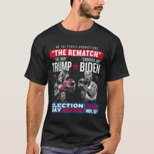 Åtgärda Don och korkade Joe Biden - Pro Trump T Shirt