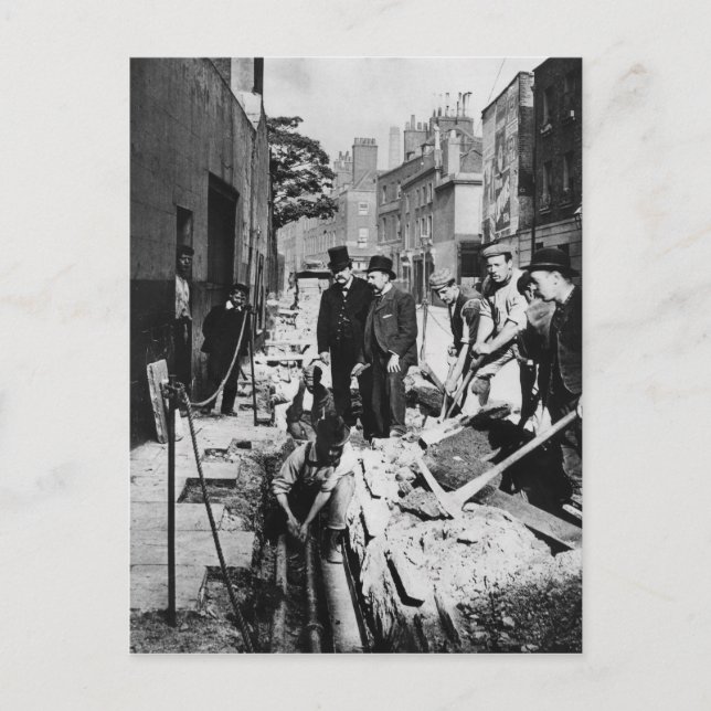 Åtgärda en pipe vykort (Framsida)