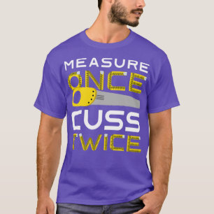 Åtgärda Gång Cuss två gånger 2 T Shirt