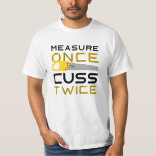 Åtgärda Gång Cuss Twice T Shirt