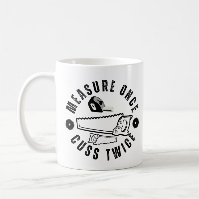 Åtgärda gångar två gånger kaffemugg (Vänster)
