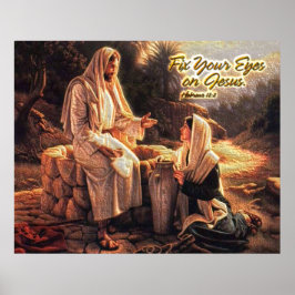 Åtgärda Ögonen på Jesus 1 Poster