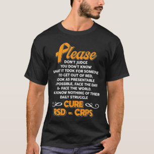 Åtgärda Rsdcrps Support Rsdcrps-medvetenhet T Shirt