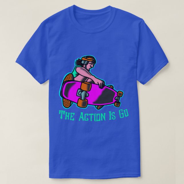 åtgärden genomförs av manchu t shirt (Design framsida)
