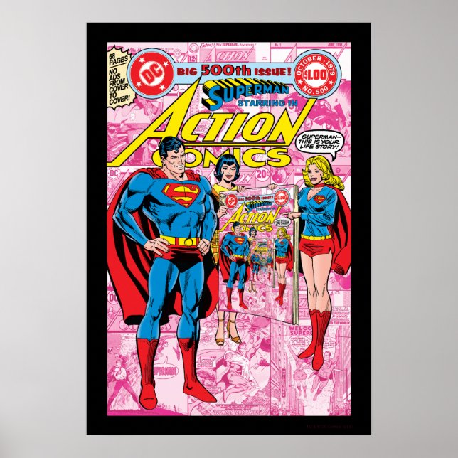 Åtgärdens Tecknader #500 okt 1979 Poster (Framsidan)