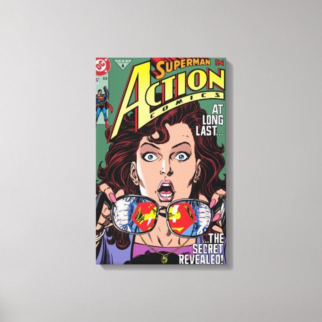 Åtgärdens Tecknader #662 Feb 91 Canvastryck (Framsida)