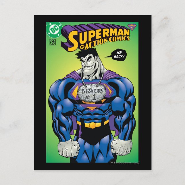 Åtgärdens Tecknader #785 Jan 02 Vykort (Framsida)