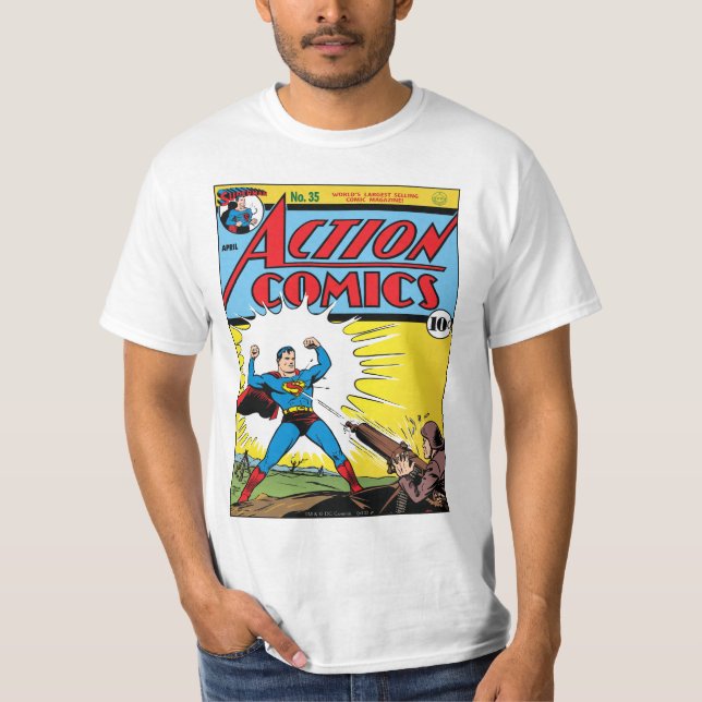 Åtgärdens Tecknader nr 35 T-shirt (Framsida)