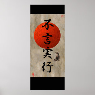 Åtgärder talar högre än Ord #1 Poster